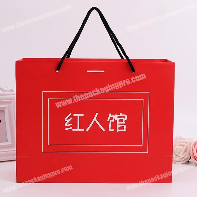 sos paper bag for clothing store