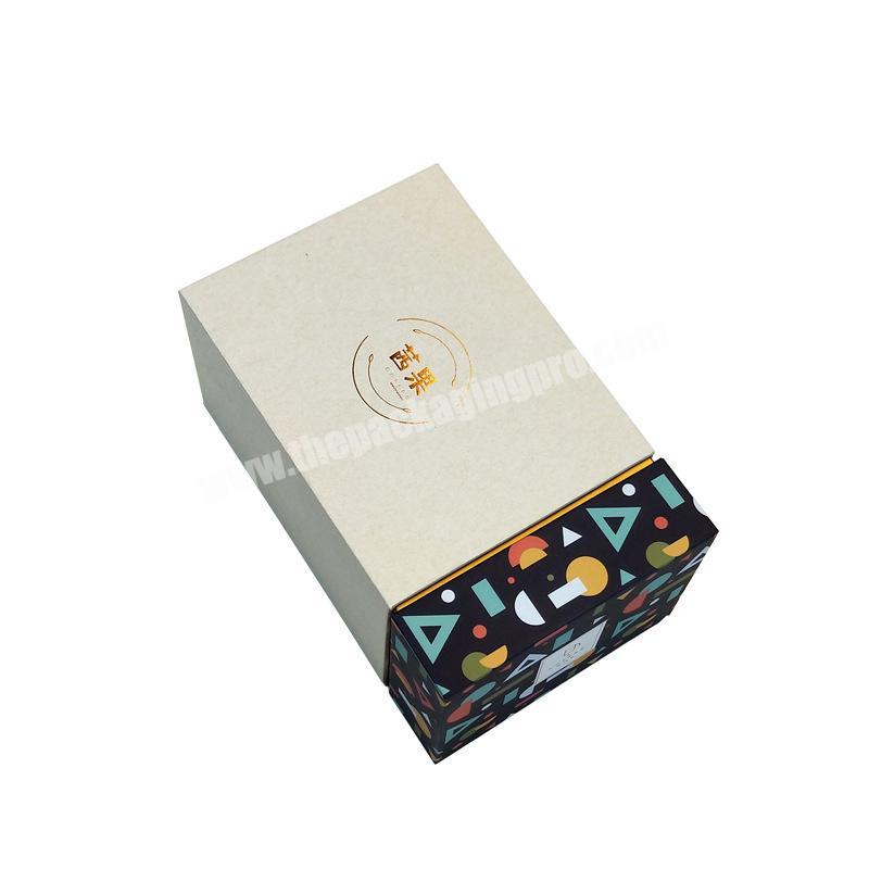 Special Design Customized Soap Bar Slide Drawer Gift Box Custom Packaging Cardboard Boxes With Label Printed