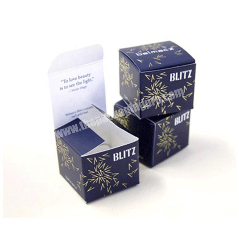 Speciality paper package for 10ml 30ml 50ml 60ml boston perfume paper box mini