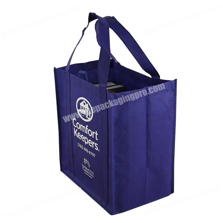 Sports shopping carry eco supermarket bag grocery shopping bag with ear hole