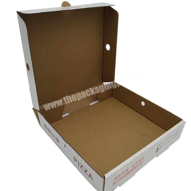 Square Corrugated Paper 8 Inch Pizza Boxes Corrugated Cardboard Shipping Boxes Food Box Paper