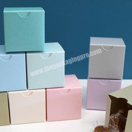 Square Favor Boxes Shimmer Square Wedding Favors  Treat Cardstock Boxes