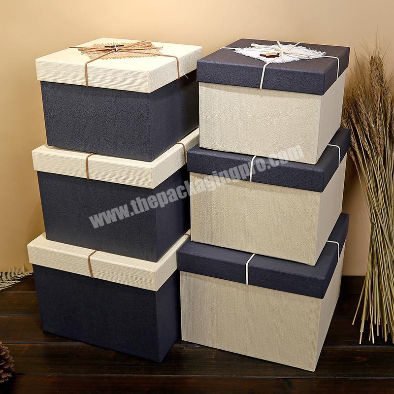 Square increase gift box carton cake box crystal ball box