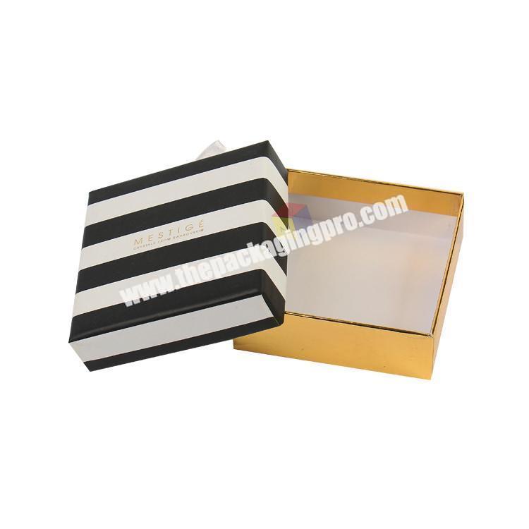 square necklace packaging gift box with beskope logo