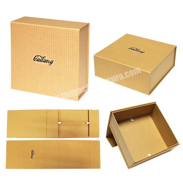 strong cardboard paper small folding packaging gift box with foam insert
