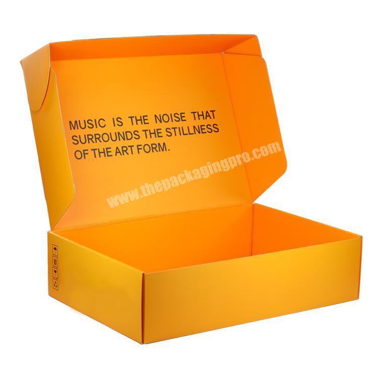Sturdy cardboard mailing boxes for gifts , paper corrugated subscription box mailer for clothing