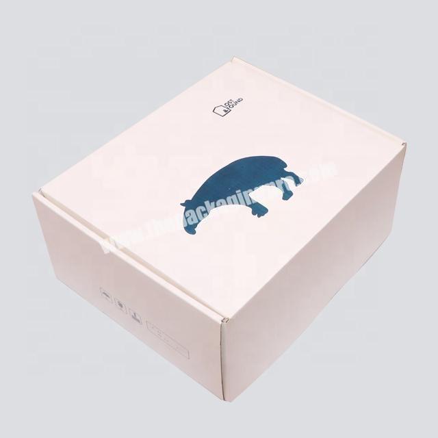 Sturdy cardboard paper carton gift box custom pattern packaging box