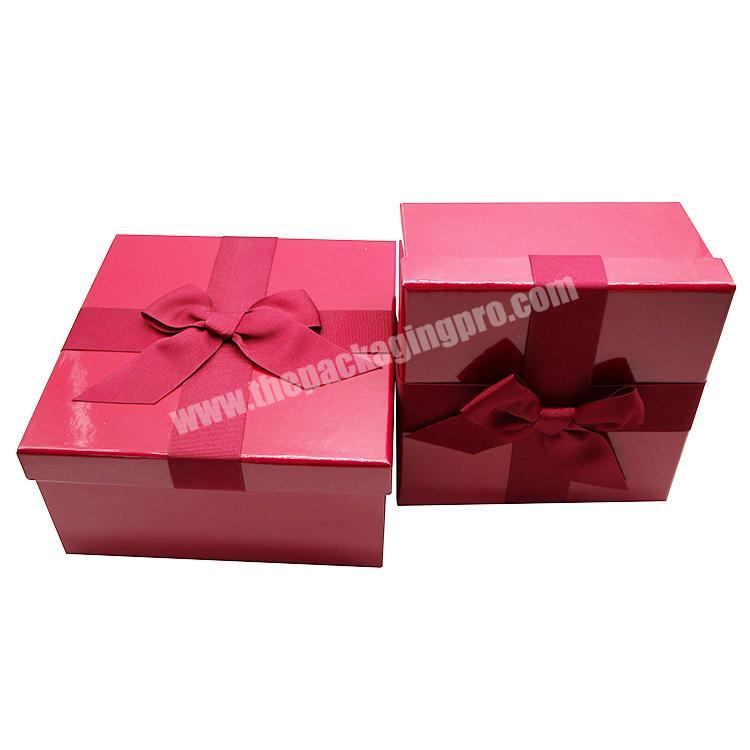 Sturdy Paper Printed Packaging Empty Cardboard Gift Box