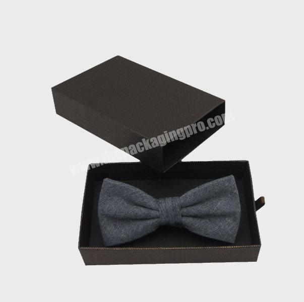 Sturdy storage cardboard box custom cardboard white paper box for Bow ties