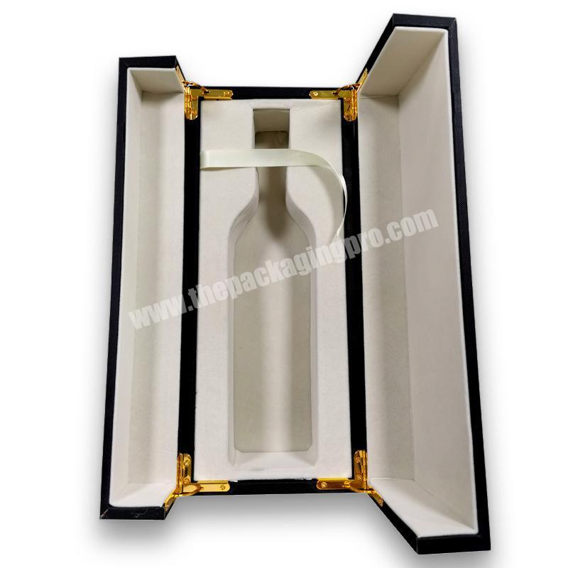 Stylish packaging box red wine packaging high-quality elegant paper packaging