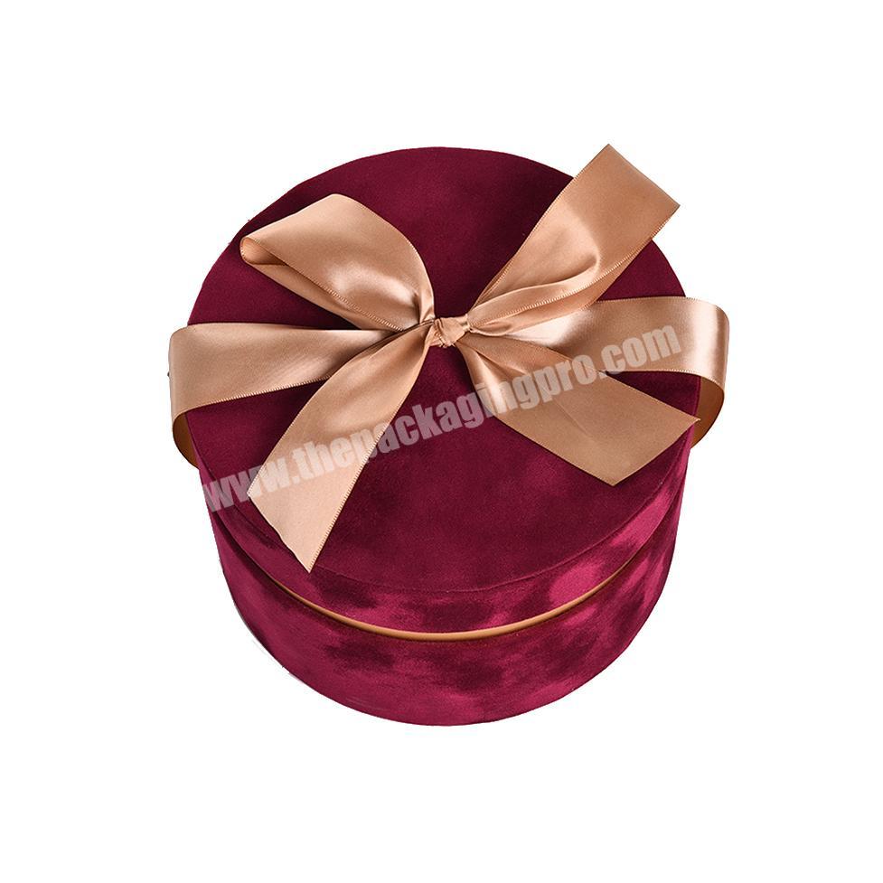 Suede box paper velvet packaging boxes