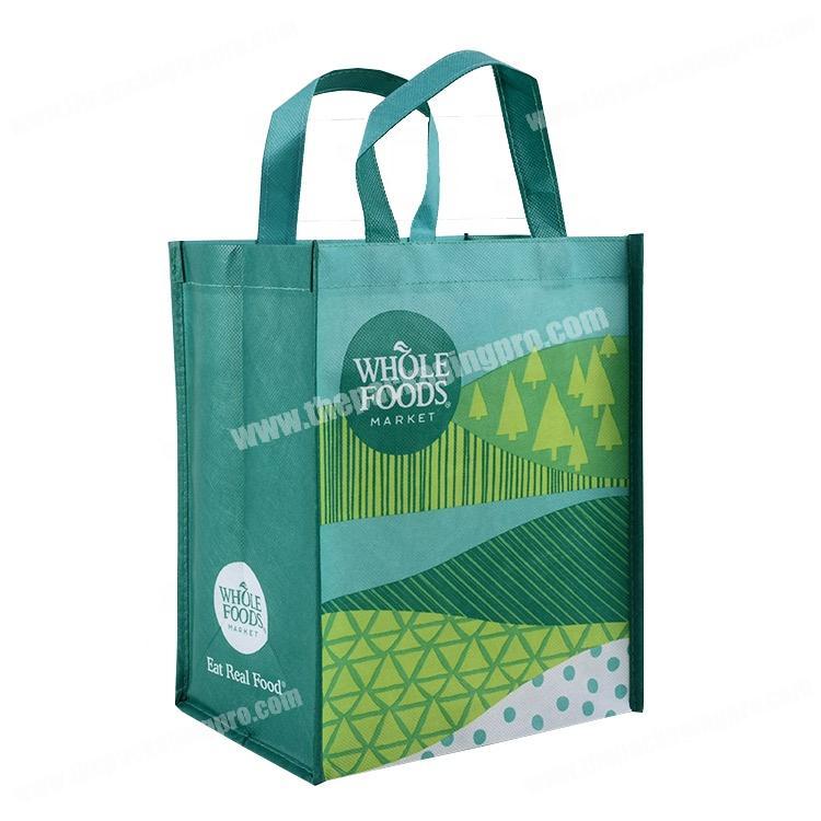 Printed Green and Orange Non Woven Designer Shopping Bag, Capacity