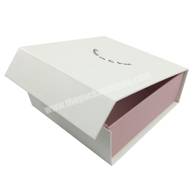 Supplies Magnetic Clamshell Packaging Box Custom Gift Packaging For Cosmetic