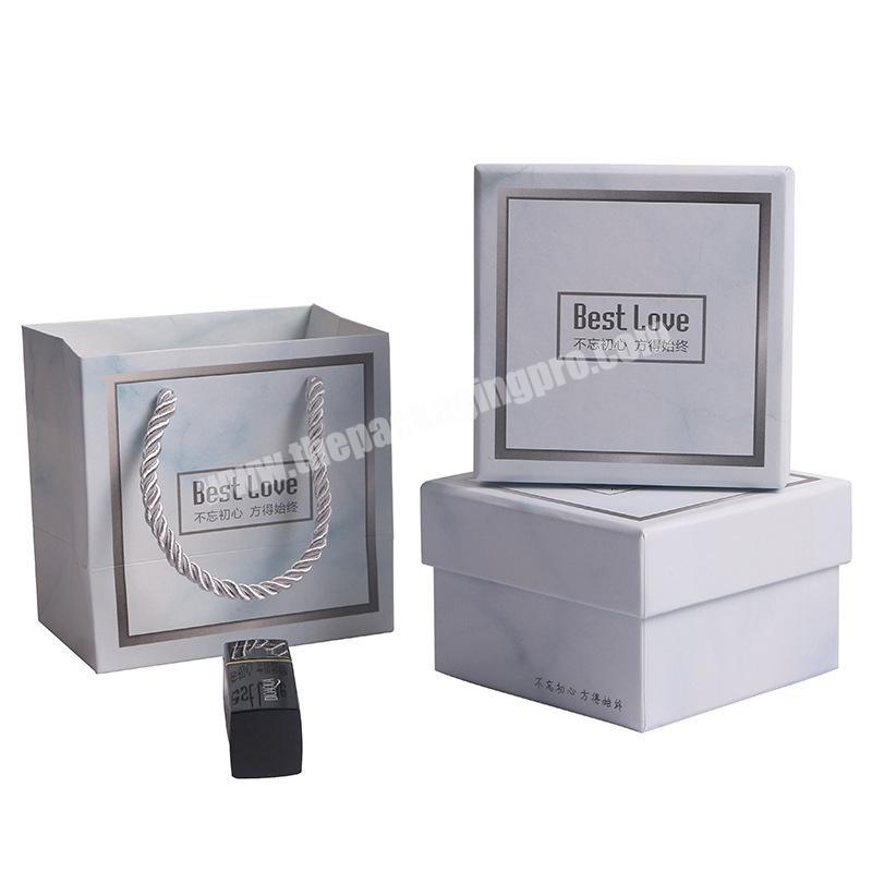 Texture Simple Business High-grade Gift Box Packaging Customized perfume packaging box happy birthday wedding Jewelry Gift Box