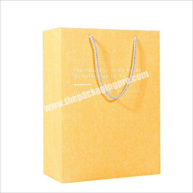 thank you bags packaging paper bag for gift luxury shopping bag
