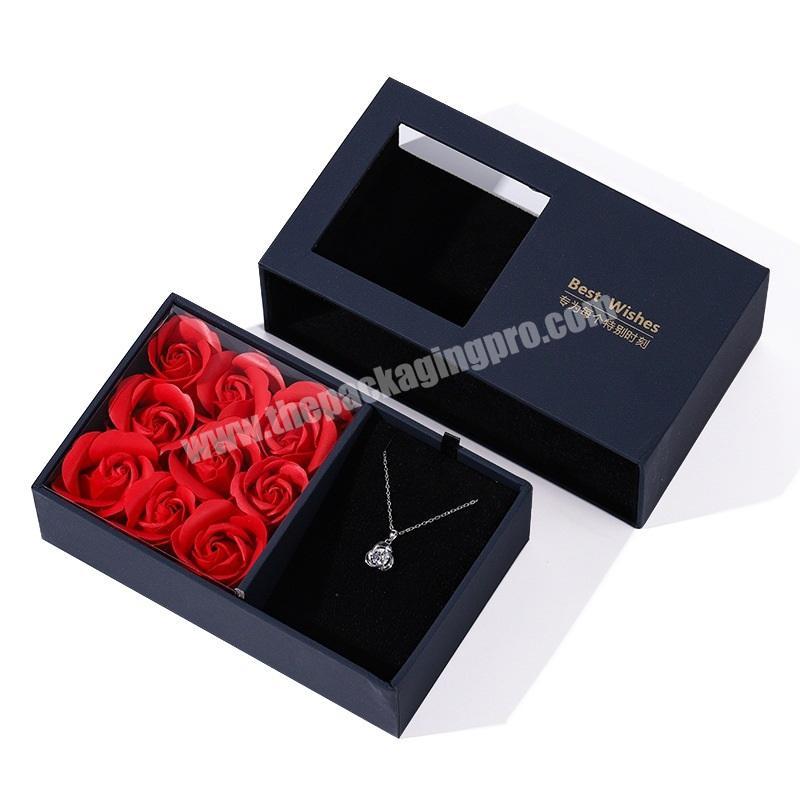 The latest gift boxes are used for gift boxes such as flowers or jewelry