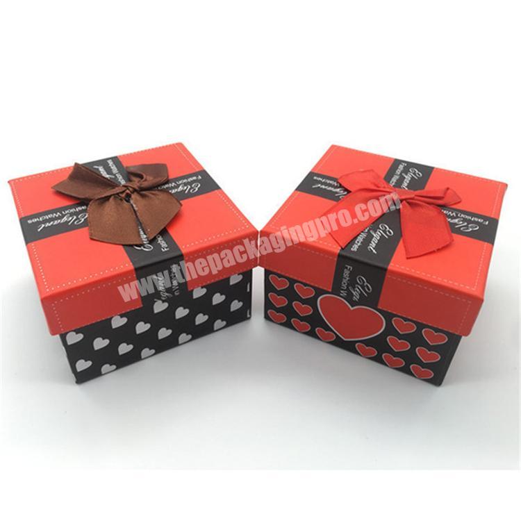 Top fashion  Valentine's Day Gift Box Beverage packaging box