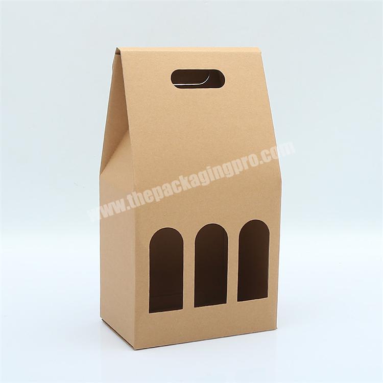 Top grade black wine packaging boxes