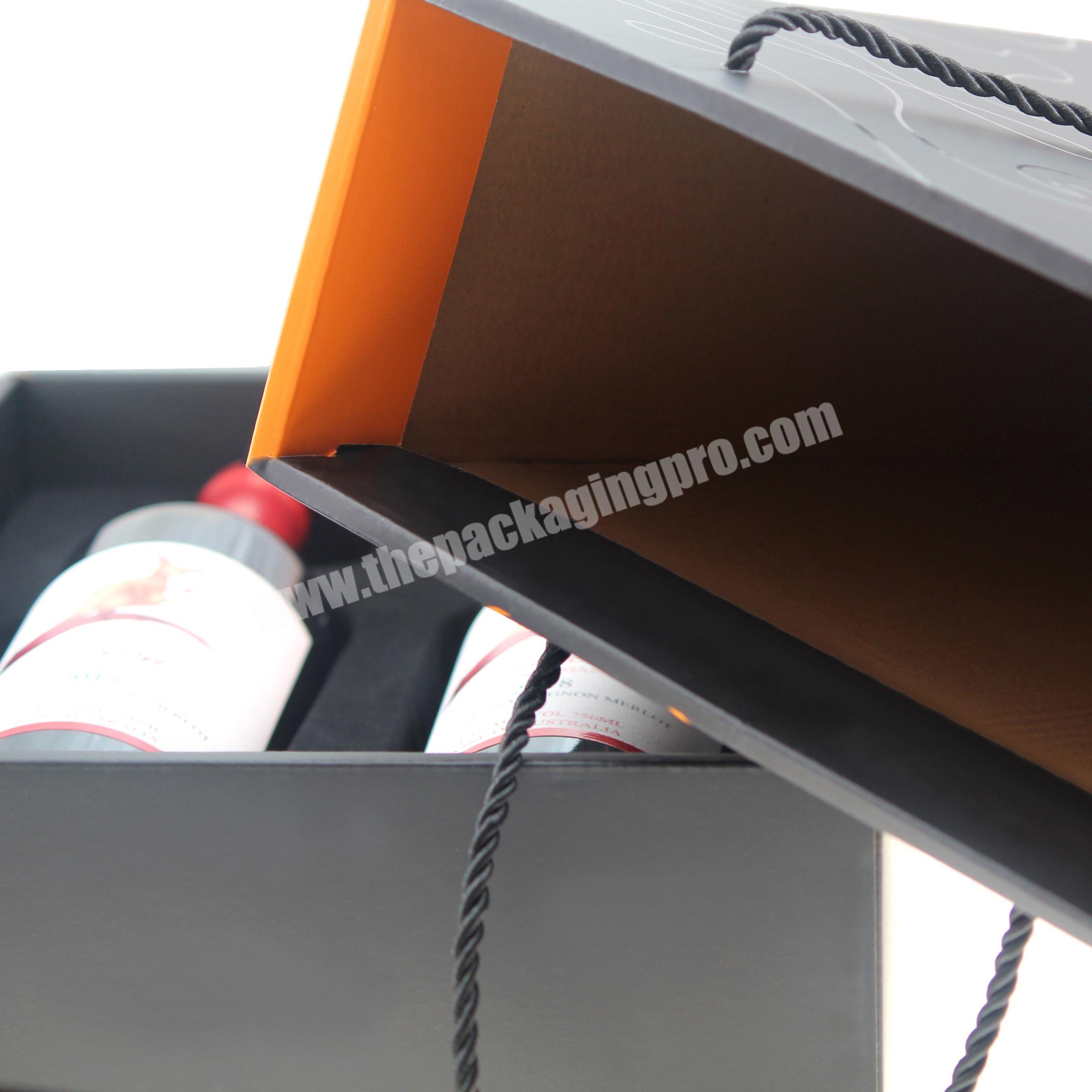 top quality and custom exquisite wine glass  wine packaging gift packaging+bags