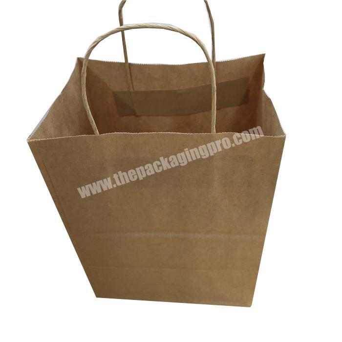 Top Quality Custom Logo Kraft Paper Bag With Handle
