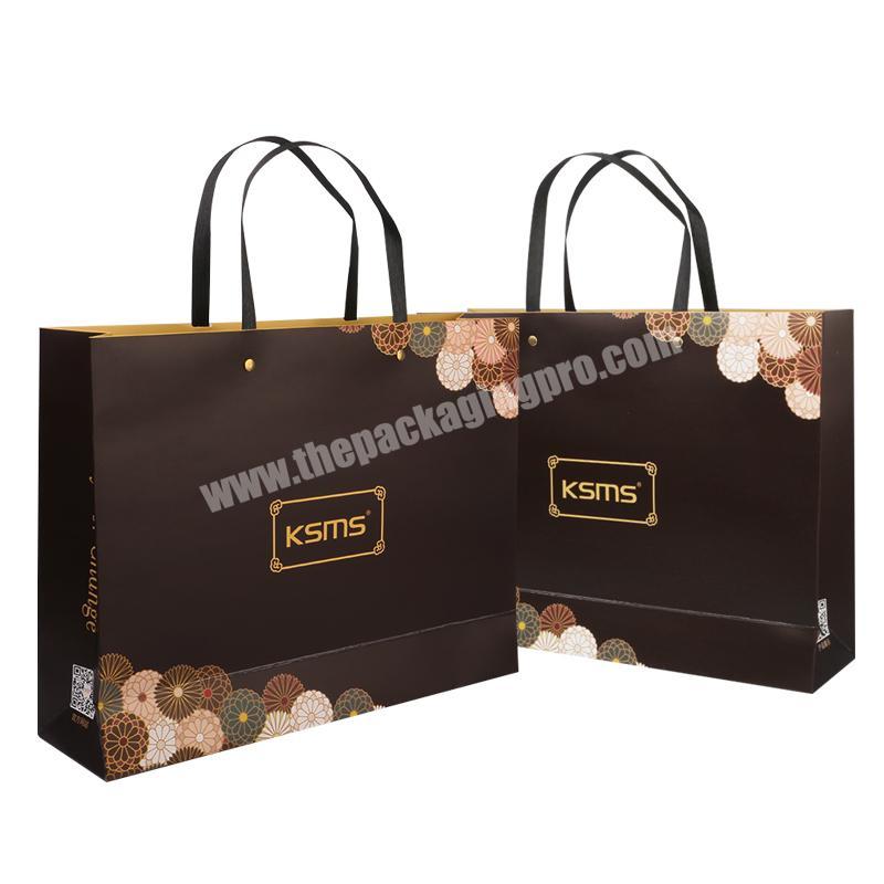 Top Quality Luxury Special Paper Gift Jewellery Packaging Bag Printing