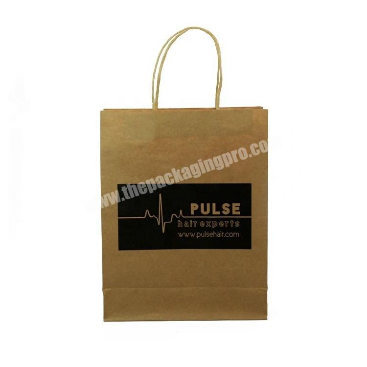 Top Quality OEM Custom Full Color Printing Kraft Paper Bag China Eco-Friendly Gift Packaging Bag Wholesale