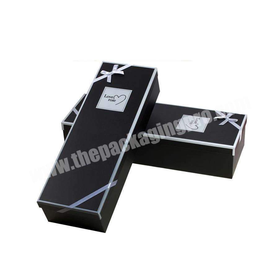 Top quality promotional custom luxury cardboard Lovely style gift packing box