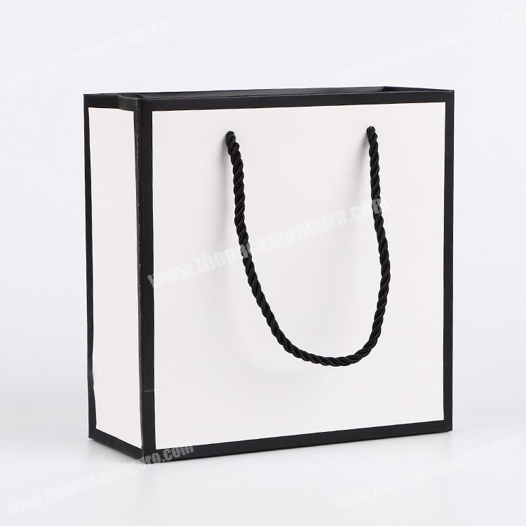 Top quality promotional handmade paper shopping carry bag