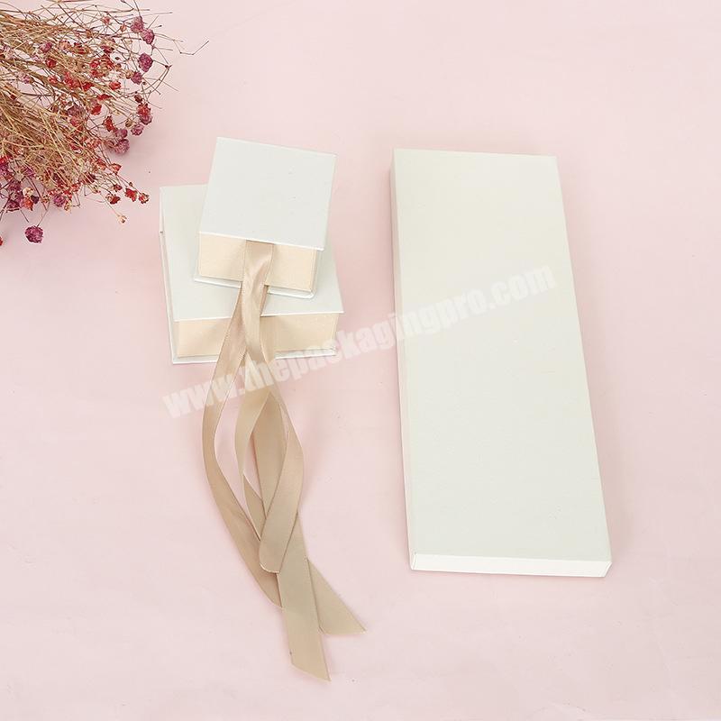 Top Sale Best Welcome Fancy Custom Beauty Folding Valentines Day Jewellery Gift Boxes with Ribbon