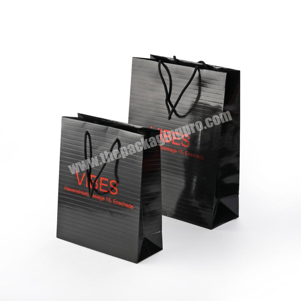 Top-sell custom printed paper gift shopping bag with PP handle