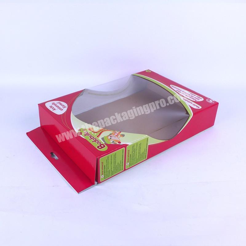 Toy packaging foldable storage custom corrugated cardboard box