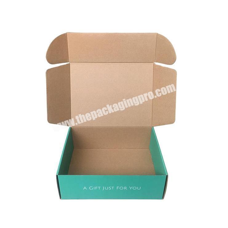 Trade Assurance Color Printed Corrugated Cardboard Shipping Packaging Gift Mailer Shipping Boxes