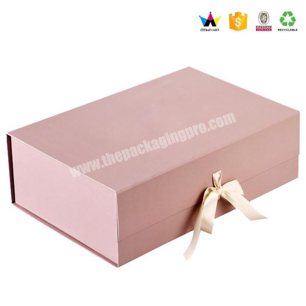 Transparent gift box luxury paper magnetic