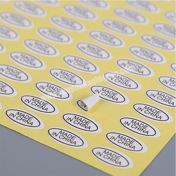 transparent label sticker vinyl sticker printing custom sticker