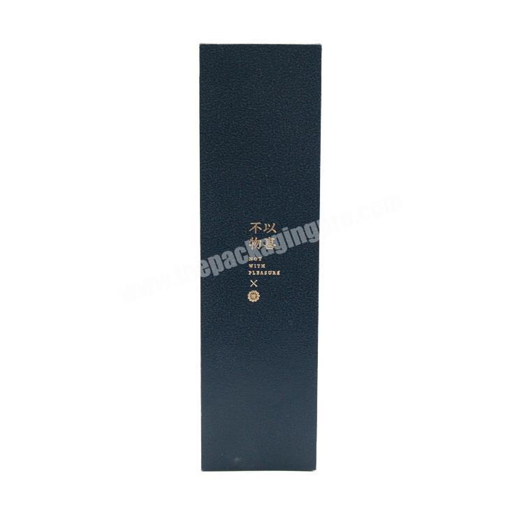 Trending Products Custom Logo luxury black cardboard paper watch gift box with eva tray
