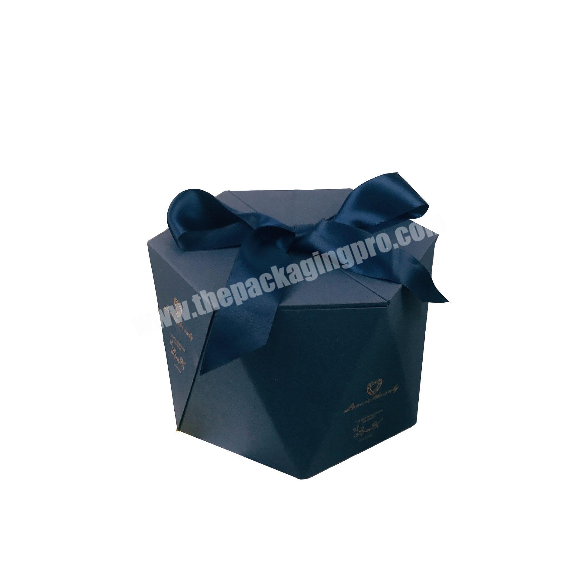 Trinkets Gift Box Diamond Hexagon Shaped Packaging Box