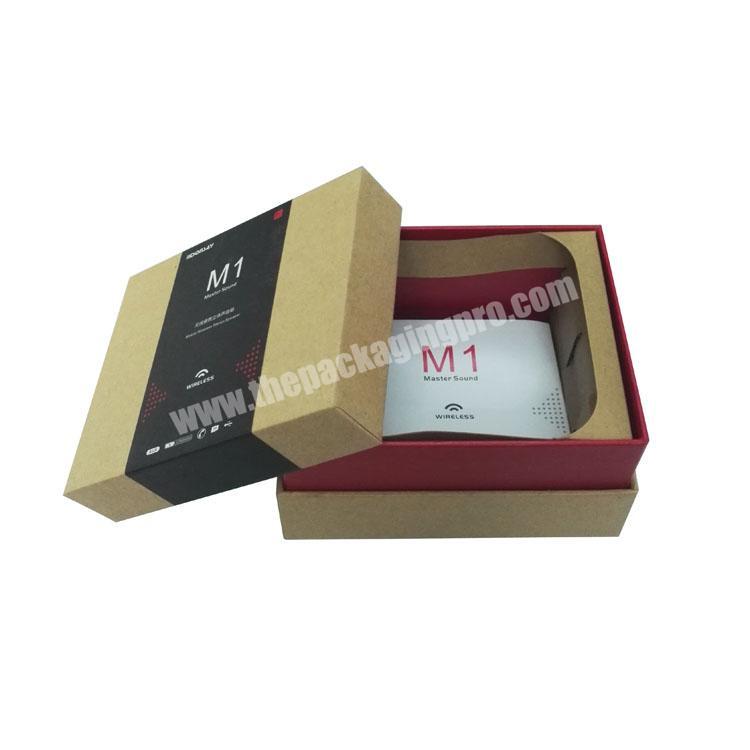 Tuv Certified Custom Kraft Paper Boxes Wholesale Hair Printing Packaging Box With Insert
