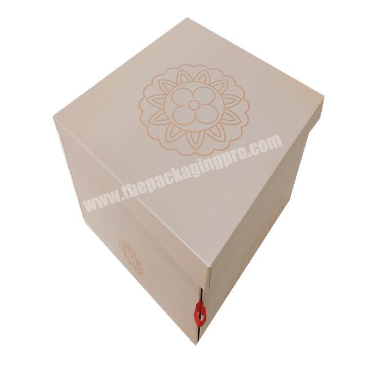 Two layer food grade gift chocolate box packaging