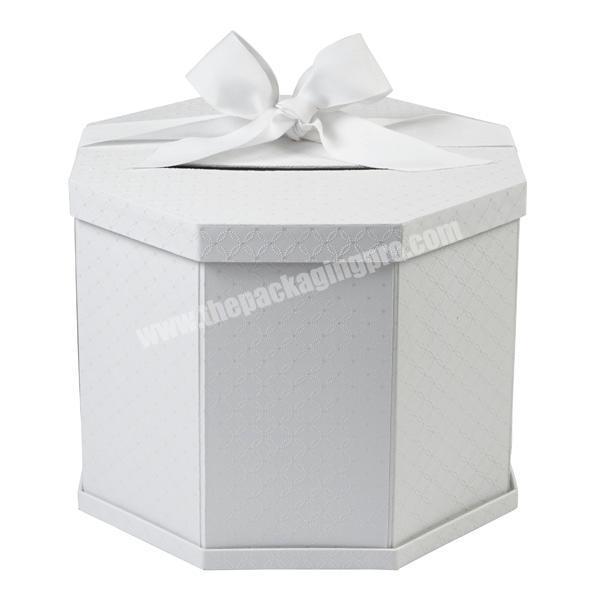 unique curated  white gift boxes with lids