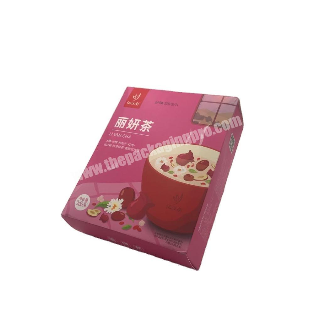 Unique design high quality creative food packaging box