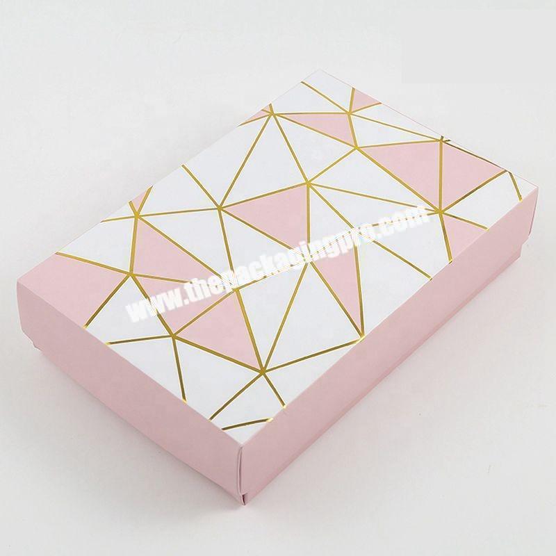 Unique supplier manufacturer boxes custom logo high quality luxury paper lingerie packaging box