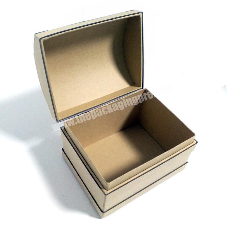 Universal custom handmade luxury natural style treasure chest gift boxes