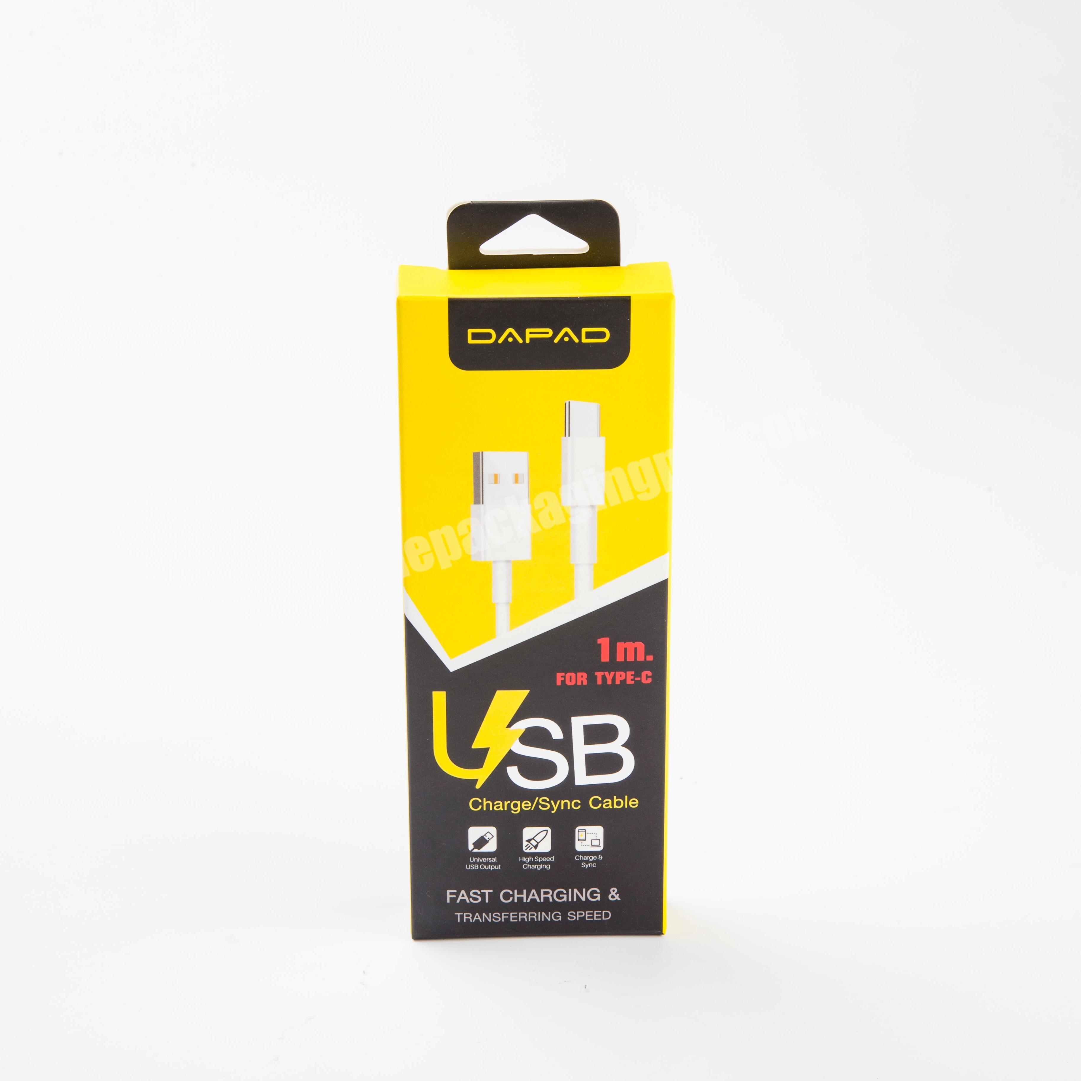 USB Cable packing box