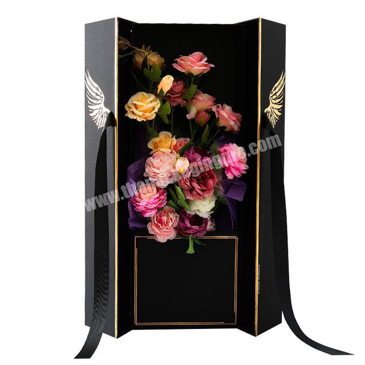 Valentine's Day Gift Box Black Angel Flower Box Luxury