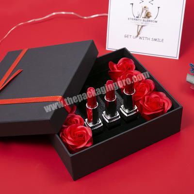 Valentine's Day Gift Box Lipstick Set Box Cosmetic Box Logo