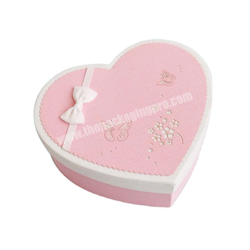 Valentine's Day Love Gift Box High Grade Heart-shaped Lipstick Chocolate Packaging Box