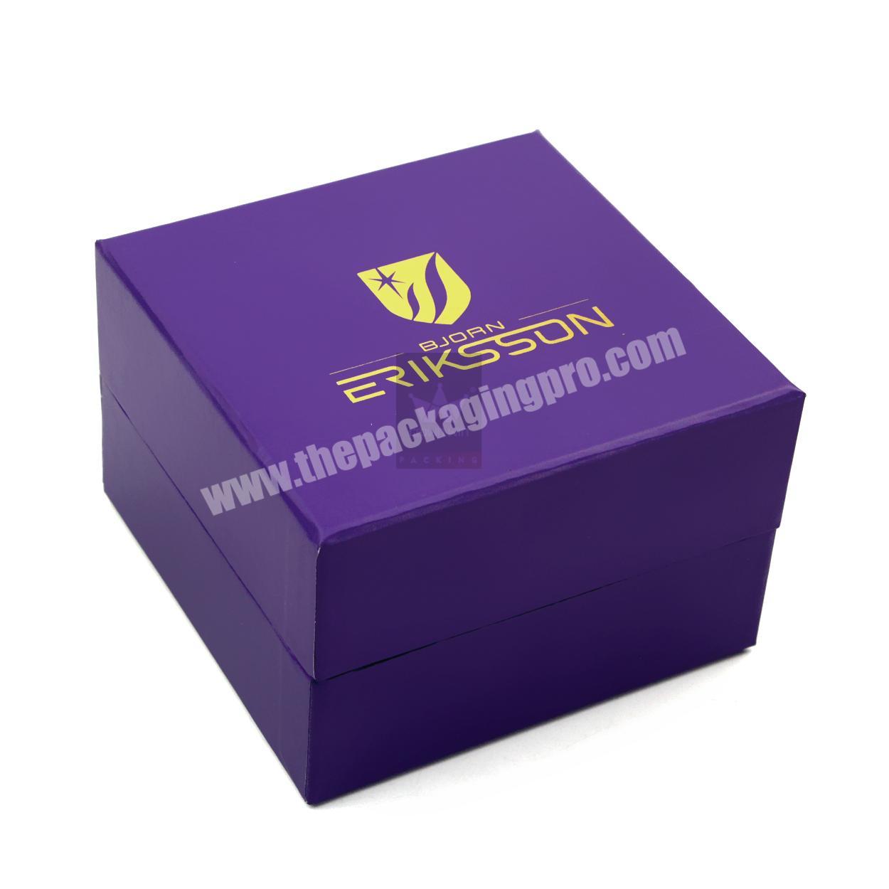 Waterproof Personalized Oem Custom Logo Luxury Customized Watch Storage Paper Boxes