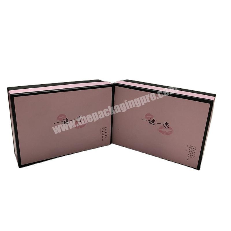 Welcome to inquiry paper packaging box for simple packaging of male and female clothes