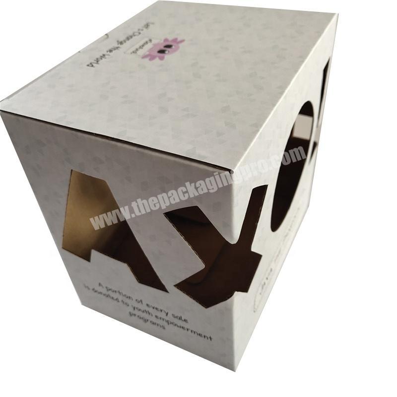 Well Designs corrugated paper gift packaging box for baby doll