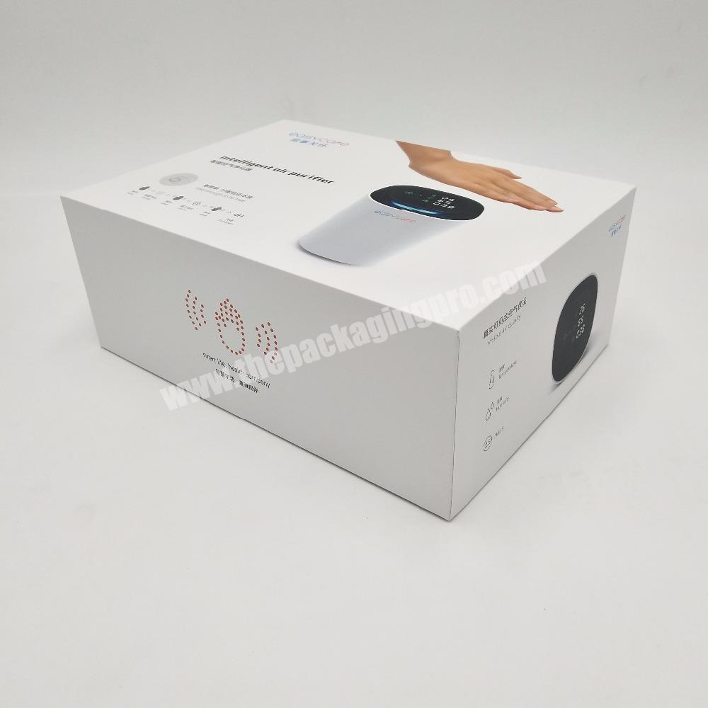 White Cardboard Car Air Purifier Packaging Box